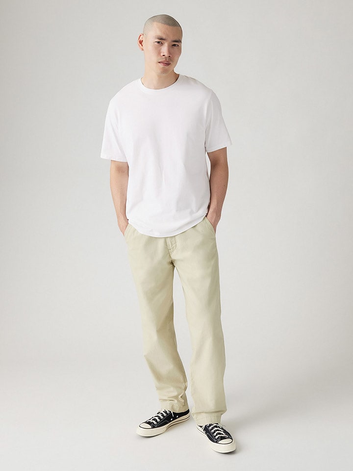 Levi's Spodnie w kolorze beżowym rozmiar: XL