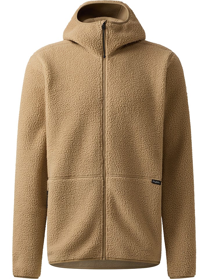 Haglöfs Kurtka polarowa "Funäs" w kolorze karmelowym rozmiar: XXL