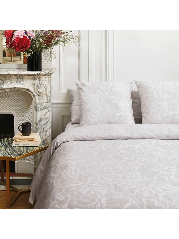 CXL by Christian Lacroix Komplet pościeli satynowej w kolorze beżowym rozmiar: 240x220 cm