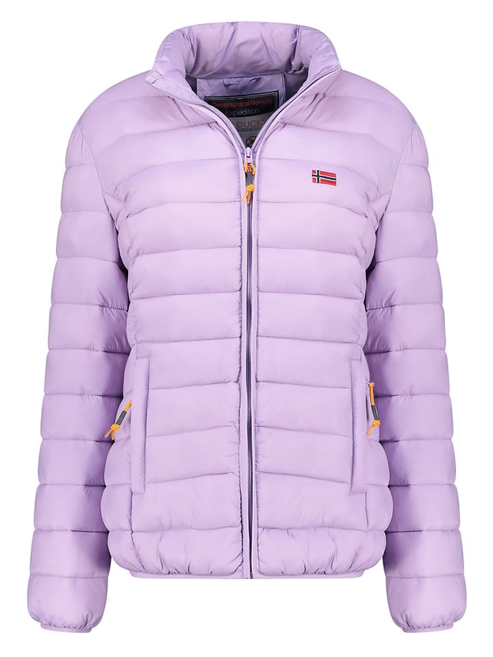 Geographical Norway Kurtka pikowana "Atikolor" w kolorze fioletowym rozmiar: M