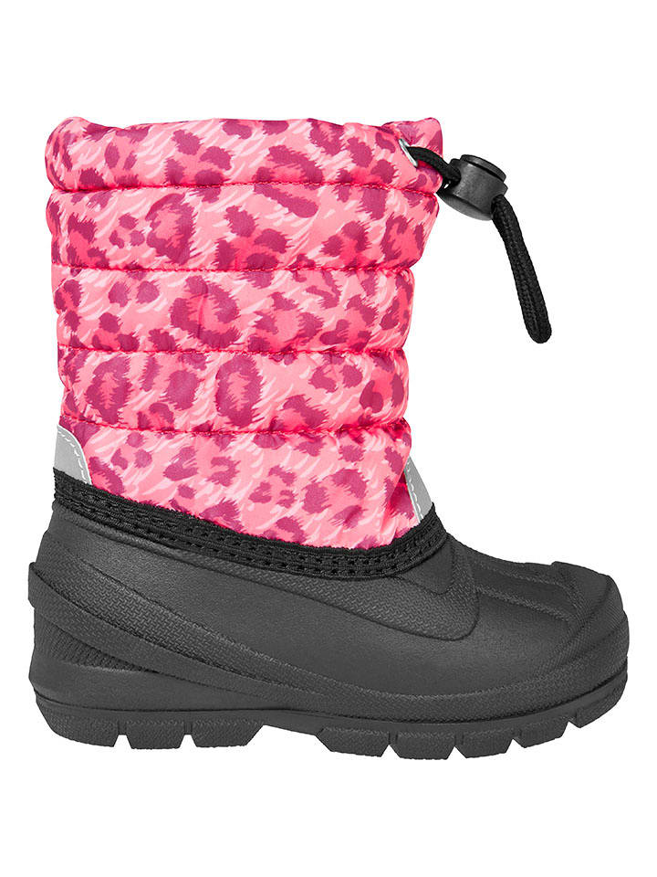 Playshoes Botki zimowe w kolorze różowym rozmiar: 24/25