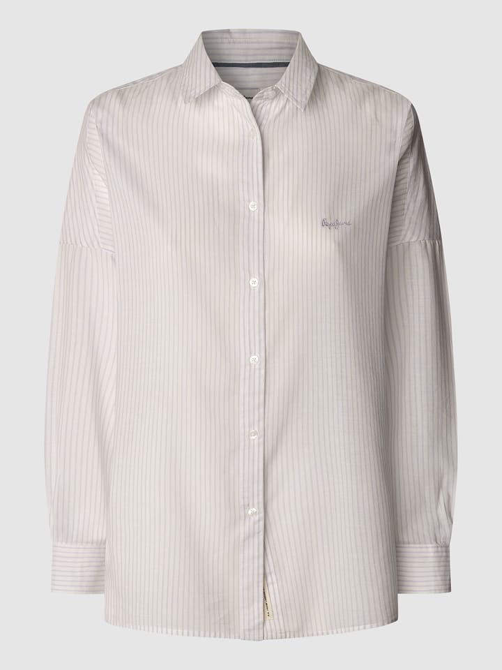 Pepe Jeans Koszula w kolorze lawendowo-białym rozmiar: M