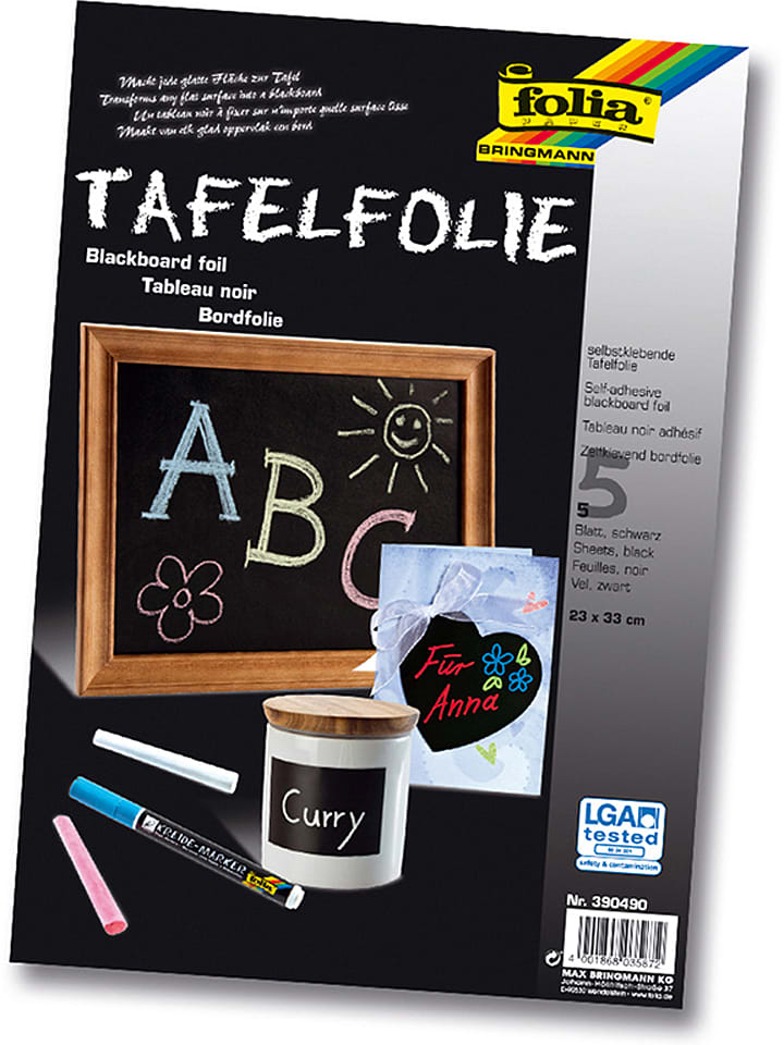 folia PAPER Folie tablicowe (5 szt.) - 33 x 23 cm rozmiar: onesize