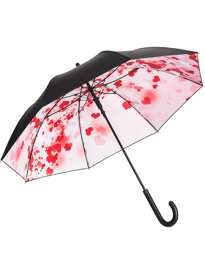 FARE Parasol w kolorze czarno-jasnoróżowym - Ø 105 cm rozmiar: onesize