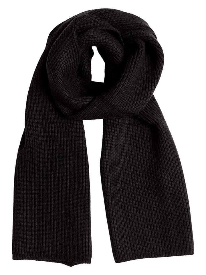 MOSS COPENHAGEN Szal "Rachelle" w kolorze czarnym rozmiar: onesize