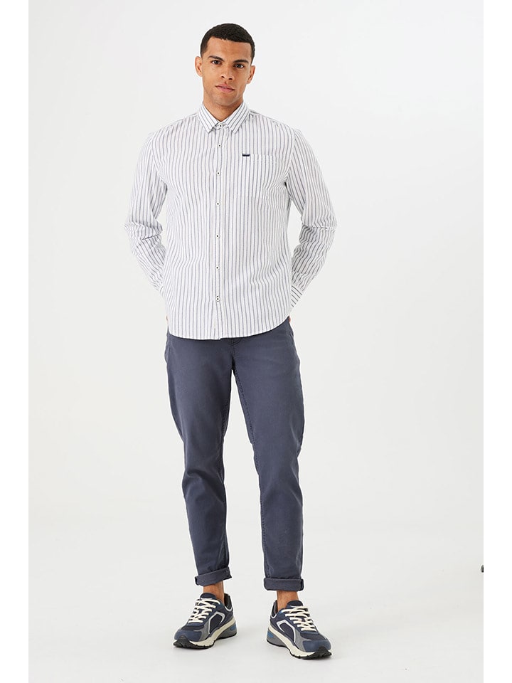 Garcia Spodnie w kolorze granatowym rozmiar: S