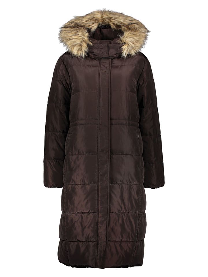 More & More Płaszcz zimowy w kolorze ciemnobrązowym rozmiar: 44