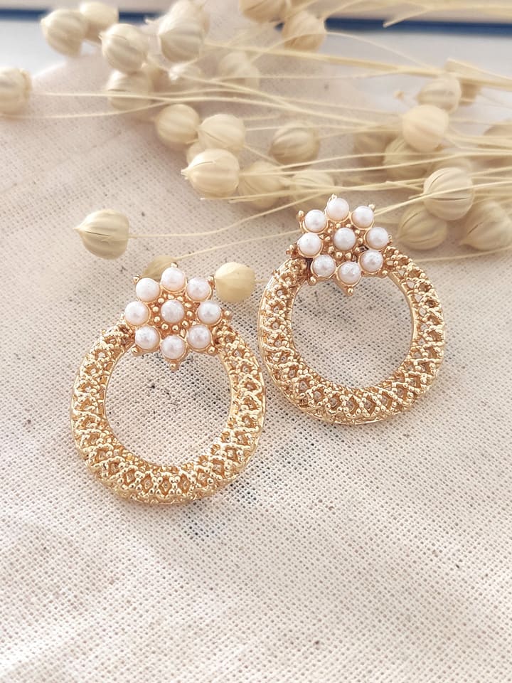 atelier MIU Pozłacane kolczyki-wkrętki rozmiar: onesize