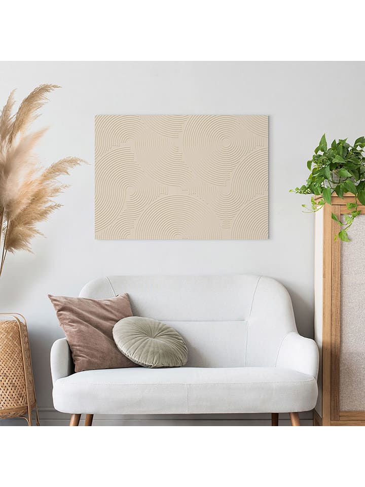 Orangewallz Druk artystyczny "Sandy Figures" na płótnie rozmiar: 50x70 cm