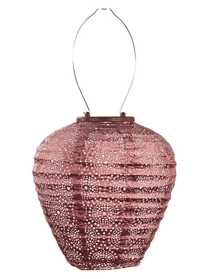 Lumiz Lampion solarny LED "Occult Balloon" w kolorze miedzianym - wys. 20 x Ø 20 cm rozmiar: onesize