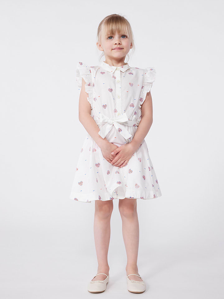 PETIT BATEAU Sukienka w kolorze białym rozmiar: 140