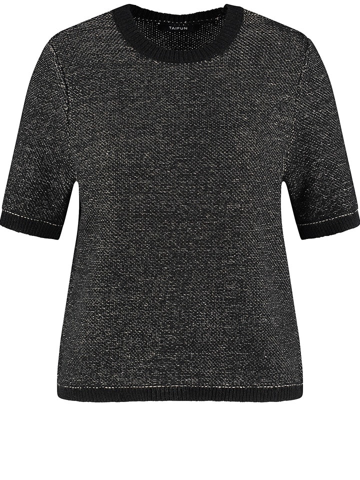 TAIFUN Sweter w kolorze czarnym rozmiar: 36
