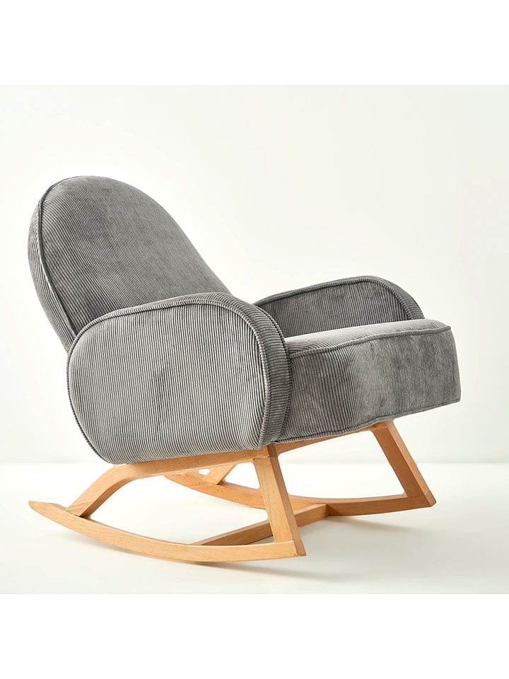 BELLA MAISON Fotel bujany "Meira" w kolorze szarym - 78 x 75 x 91 cm rozmiar: onesize