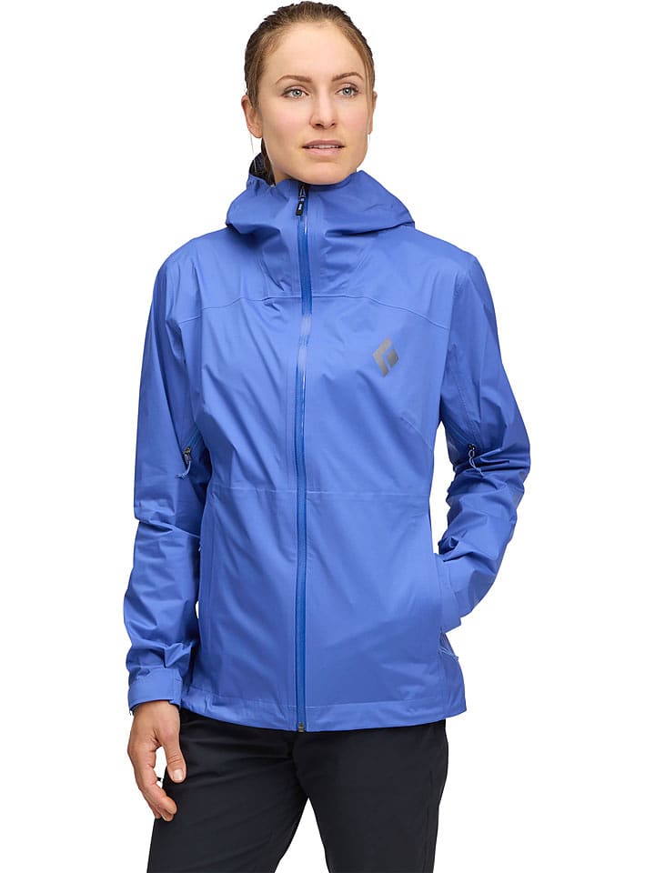 Black Diamond Kurtka hardshellowa "Fineline" w kolorze niebieskim rozmiar: M