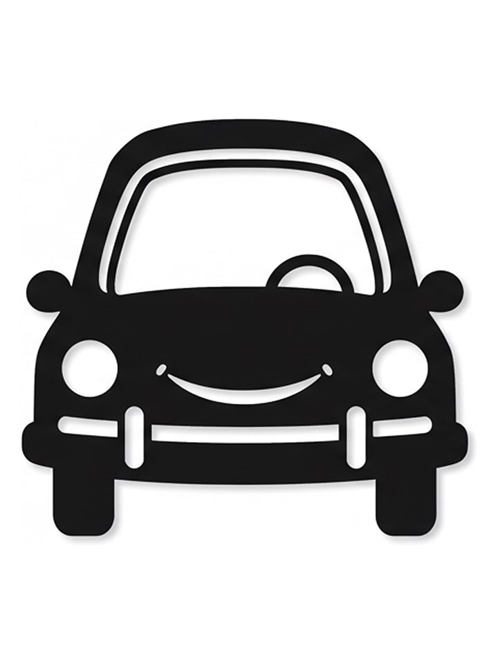 Woody Kids Dekoracja ścienna w kolorze czarnym - 33 x 30 cm rozmiar: onesize