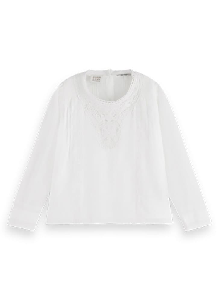 Scotch & Soda Koszulka w kolorze białym rozmiar: 164