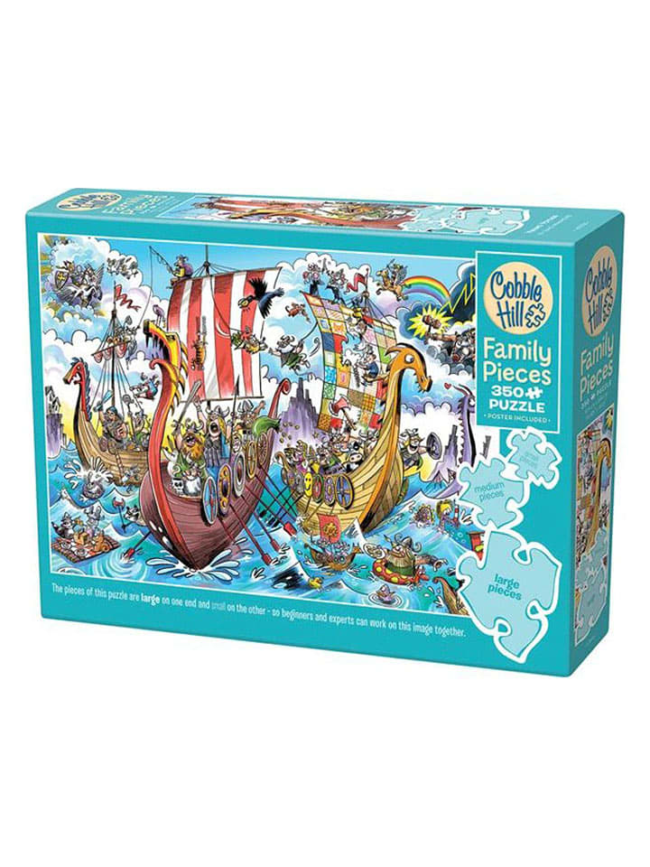 COBBLE HILL PUZZLES 350-częściowe puzzle "Crazy Vikings" - 9+ rozmiar: onesize