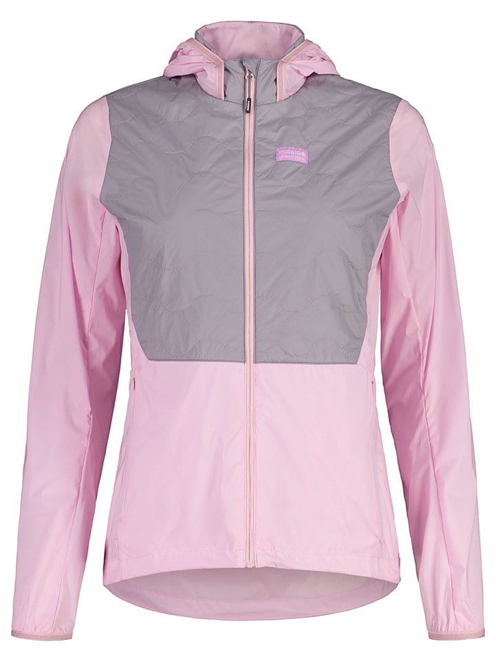 Maloja Kurtka hybrydowa "TamaraM." w kolorze jasnoróżowo-szarym rozmiar: XL