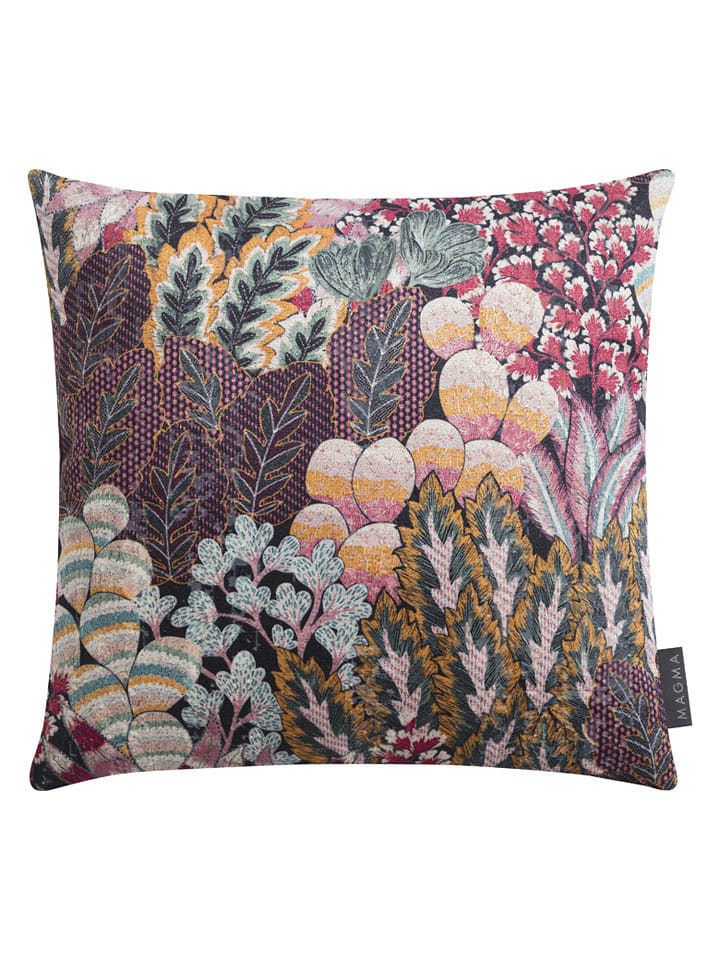 Magma Heimtex Poszewka "Ophelia" w kolorze czerwonym ze wzorem na poduszkę - 40 x 40 cm rozmiar: onesize