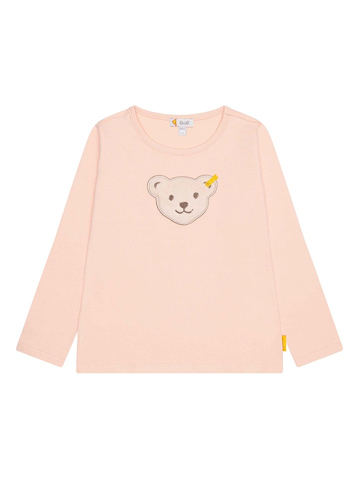 Steiff Koszulka w kolorze jasnoróżowym rozmiar: 98