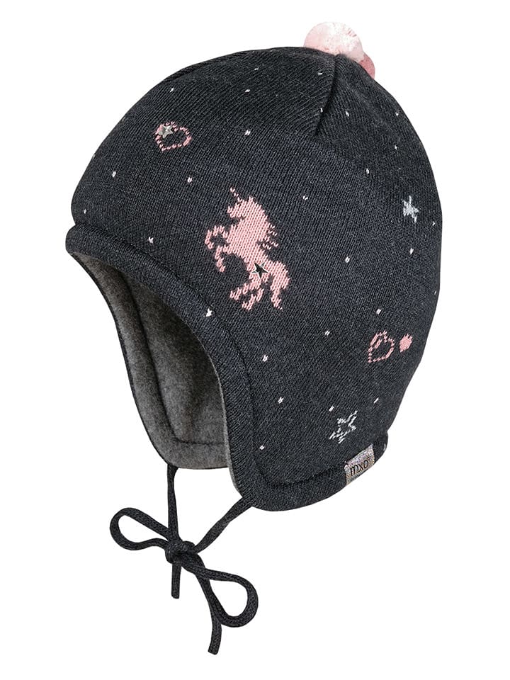 MaxiMo Czapka w kolorze granatowo-jasnoróżowym rozmiar: 51 cm