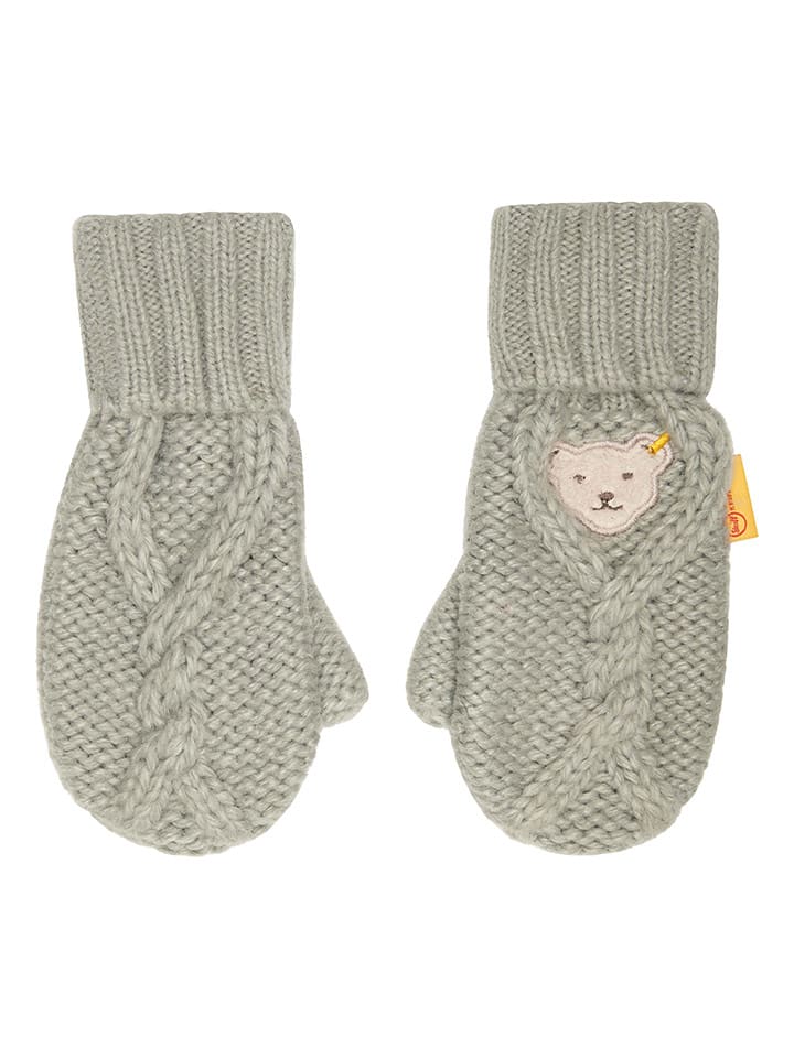 Steiff Rękawiczki w kolorze khaki rozmiar: 98-116