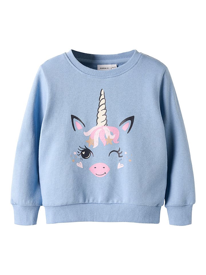 name it Bluza w kolorze błękitnym rozmiar: 92