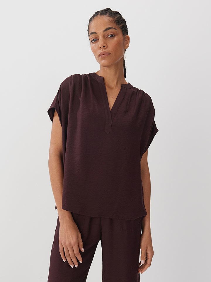 Someday Bluzka w kolorze bordowym rozmiar: S