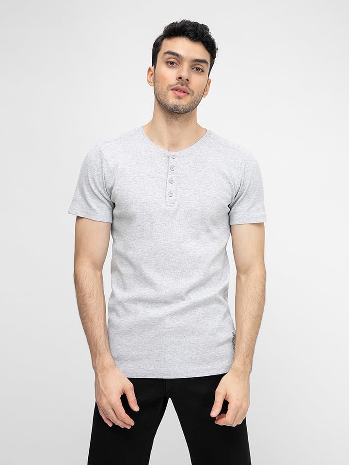 BIG STAR Koszulka w kolorze jasnoszarym rozmiar: L