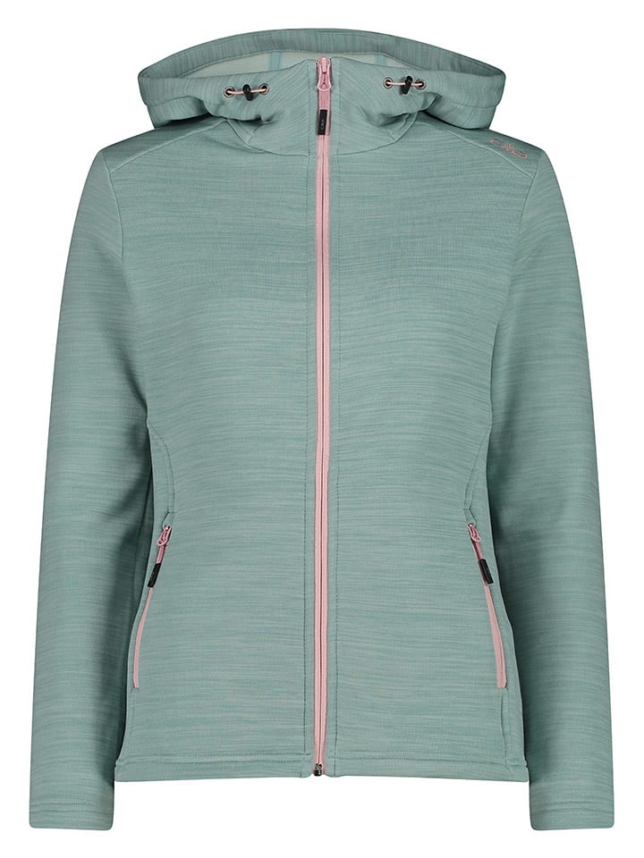 CMP Kurtka polarowa w kolorze zielonym rozmiar: 48