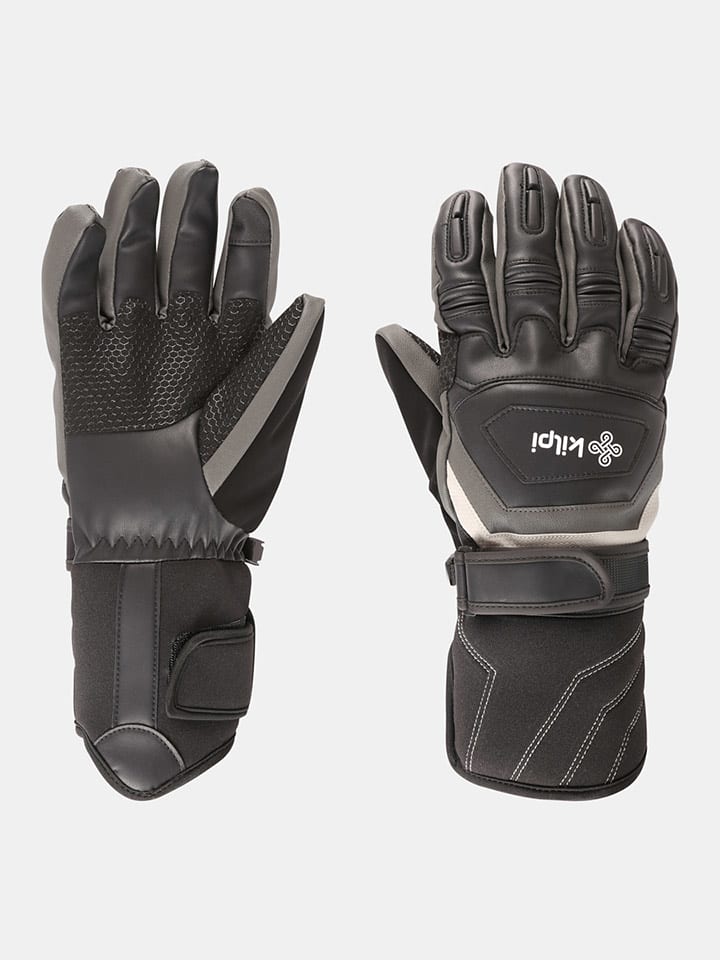 Kilpi Rękawiczki narciarskie "Streif" w kolorze czarnym rozmiar: M