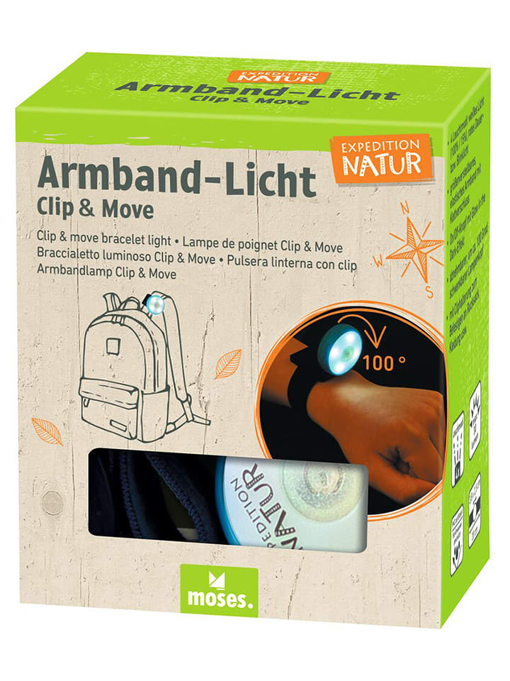 moses. Świecąca bransoletka "Expedition Natur" - 6+ rozmiar: onesize