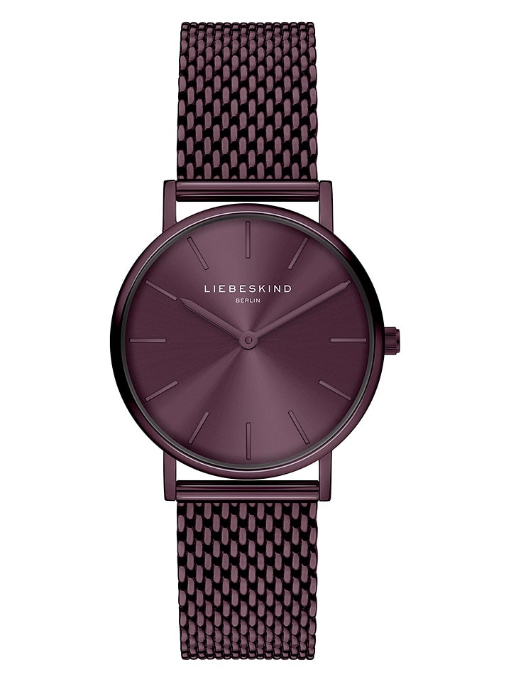 Liebeskind Zegarek kwarcowy w kolorze fioletowym rozmiar: onesize