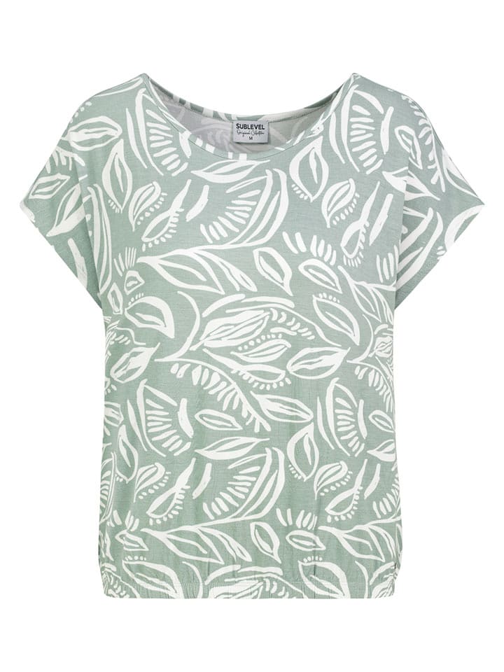 Sublevel Koszulka w kolorze zielonym rozmiar: XL