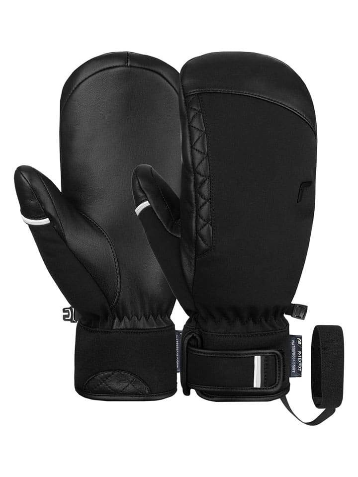 Reusch Rękawiczki funkcyjne "Laura" w kolorze czarnym rozmiar: 6,5