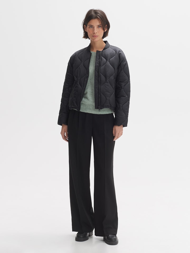 OPUS Kurtka pikowana w kolorze czarnym rozmiar: 44