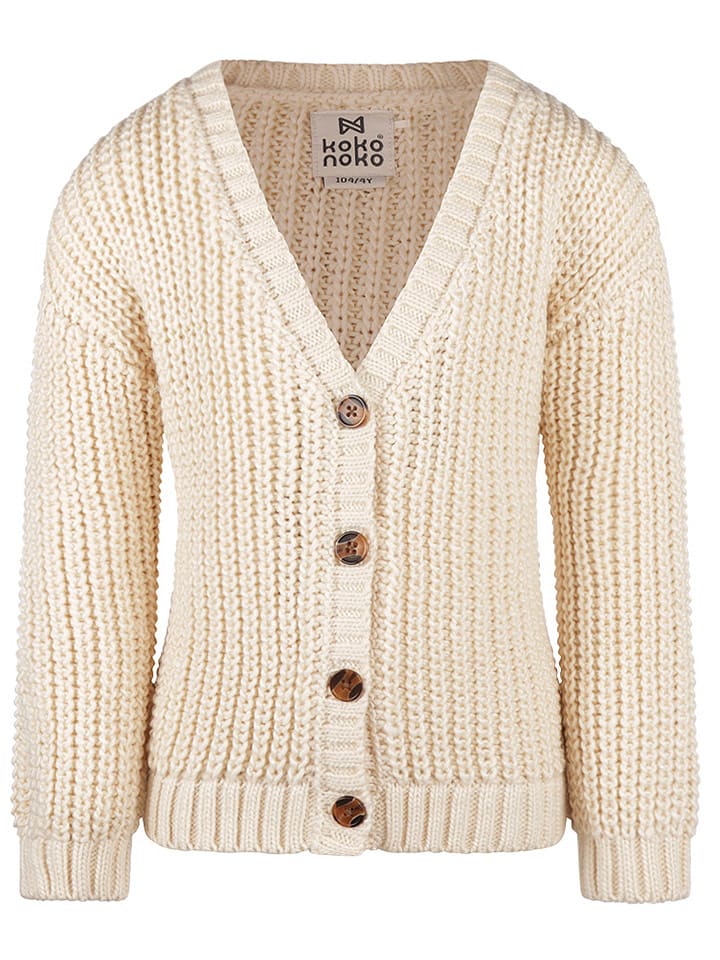 Koko Noko Kardigan w kolorze beżowym rozmiar: 116