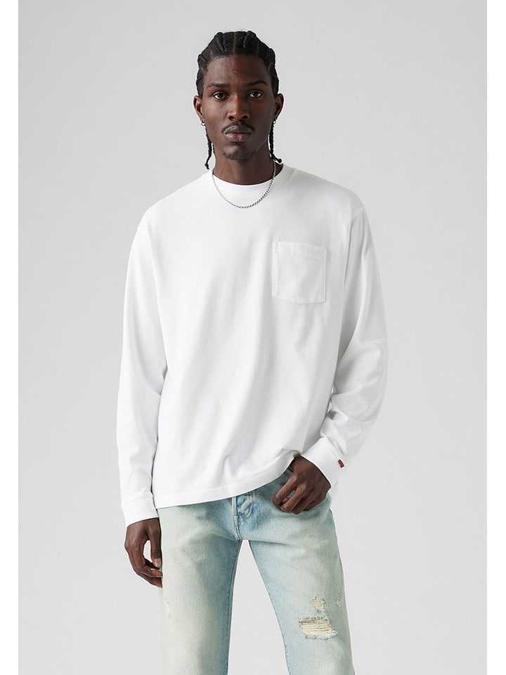 Levi's Koszulka w kolorze białym rozmiar: M
