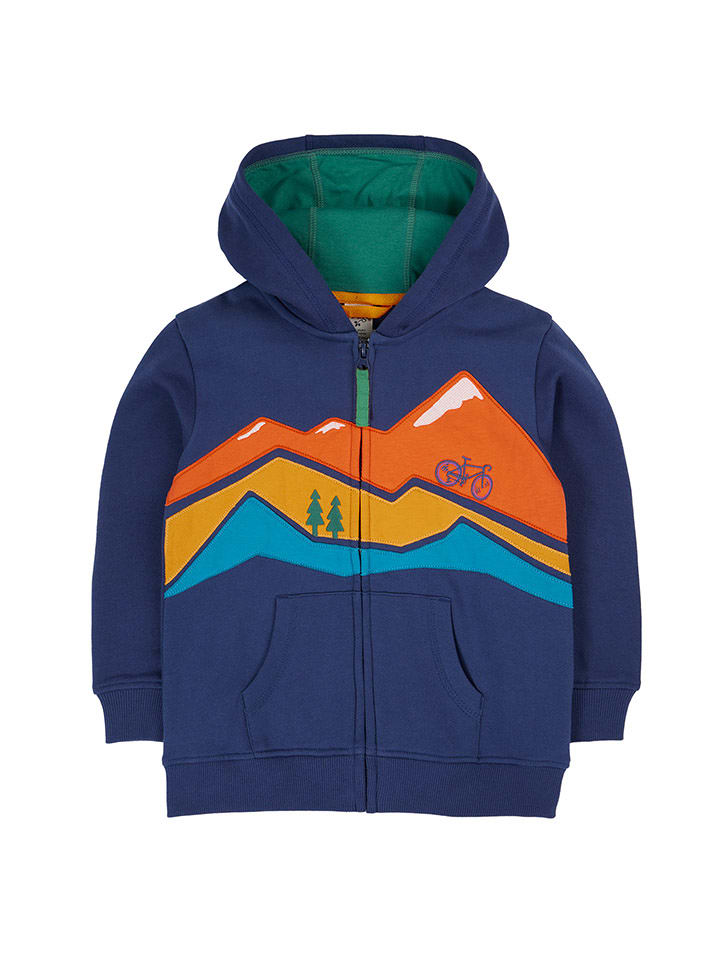 Frugi Bluza "Carbis" w kolorze granatowym rozmiar: 92/98