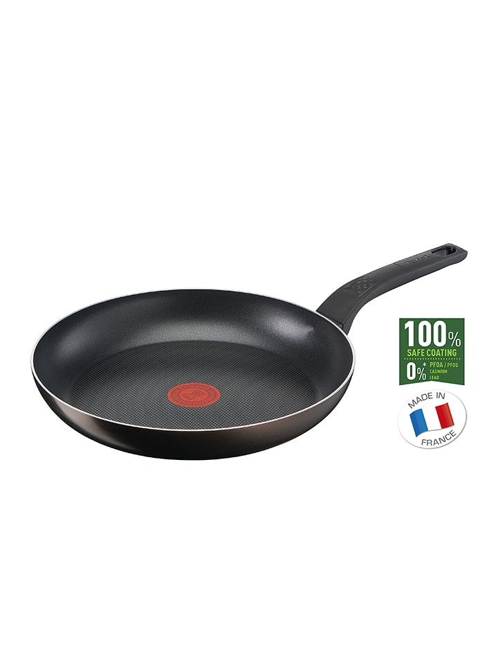 Tefal Patelnia "Extra Cook & Clean" w kolorze czarnym - Ø 28 cm rozmiar: onesize