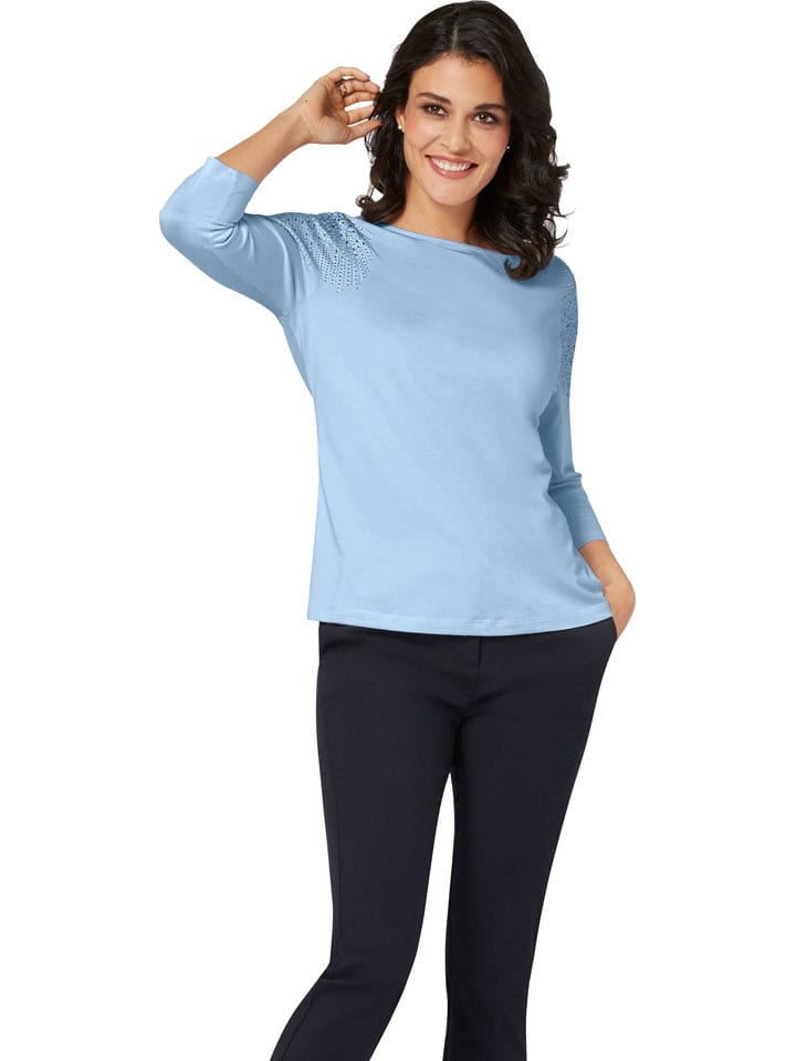 WITT WEIDEN Koszulka w kolorze błękitnym rozmiar: 46