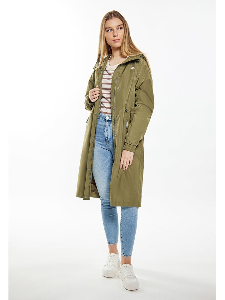 Schmuddelwedda Płaszcz przeciwdeszczowy w kolorze khaki rozmiar: XL