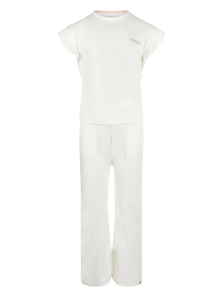 Koko Noko 2-częściowy zestaw w kolorze białym rozmiar: 116