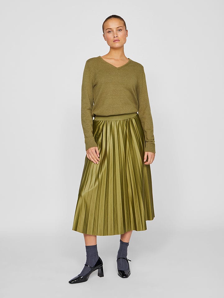 Vila Spódnica w kolorze zielonym rozmiar: M