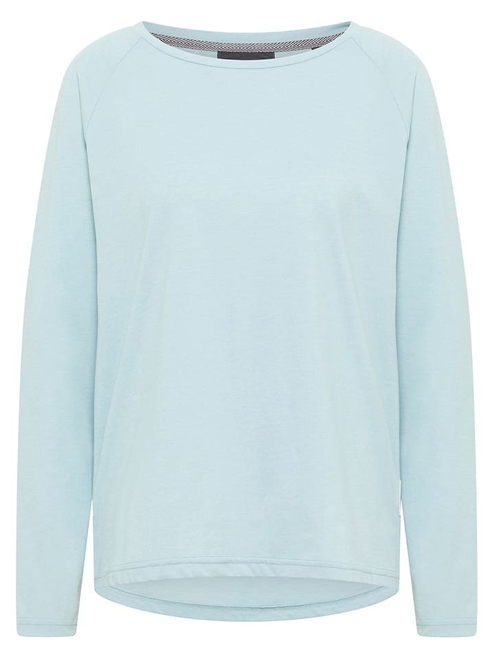 ELBSAND Koszulka "Tira" w kolorze błękitnym rozmiar: S