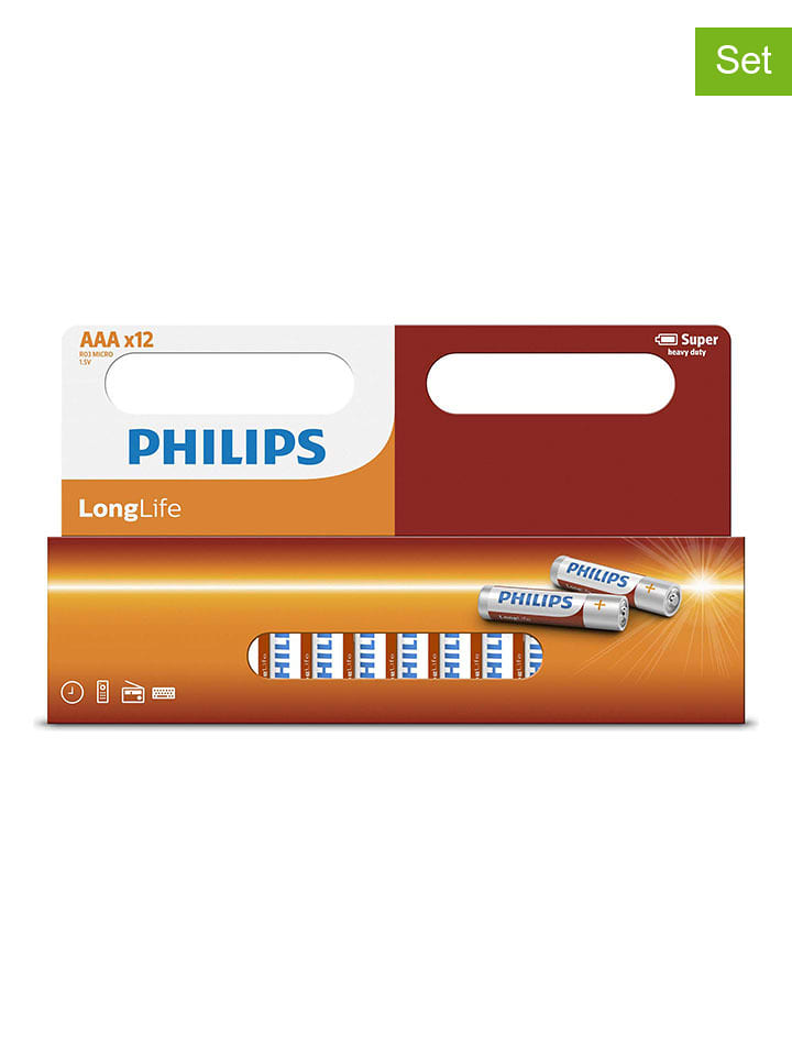 Philips Baterie AAA R03L (4 szt.) rozmiar: onesize