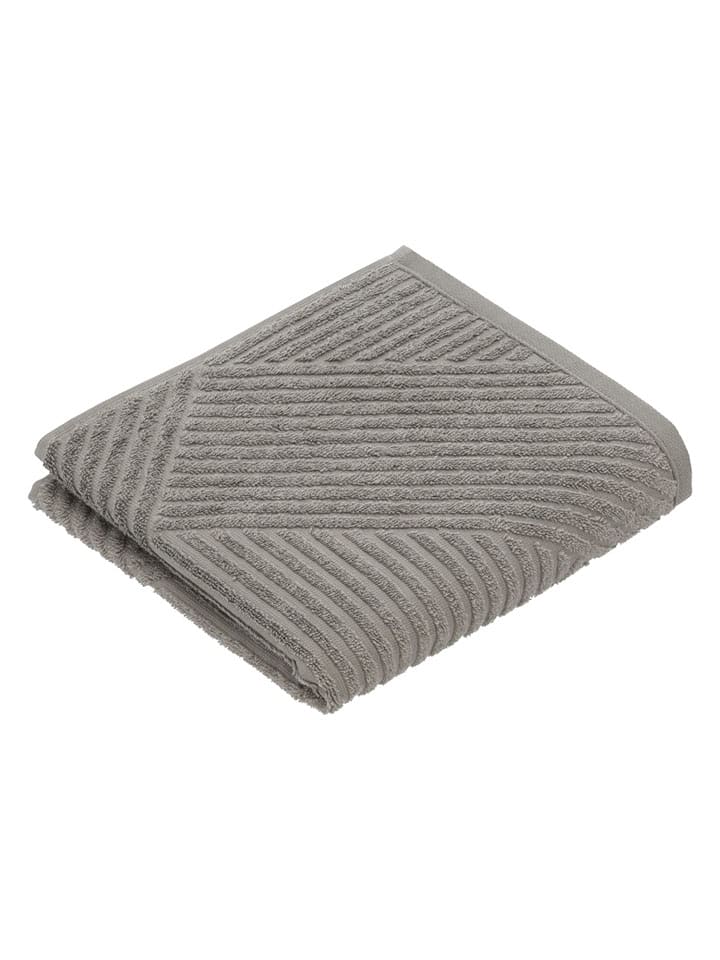 Vossen Ręcznik "Nuria" w kolorze szarym do rąk rozmiar: 50x100 cm