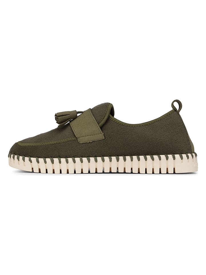Ilse Jacobsen Slippersy w kolorze khaki rozmiar: 41