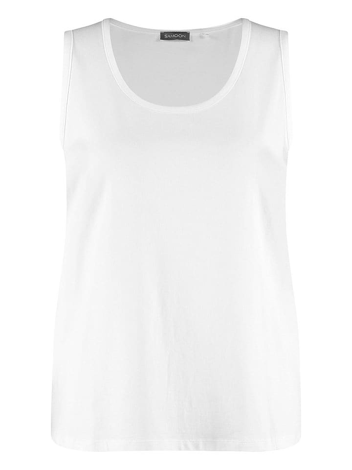 SAMOON Top w kolorze białym rozmiar: 42