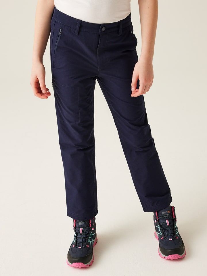 Regatta Spodnie funkcyjne "Highton" w kolorze granatowym rozmiar: 128